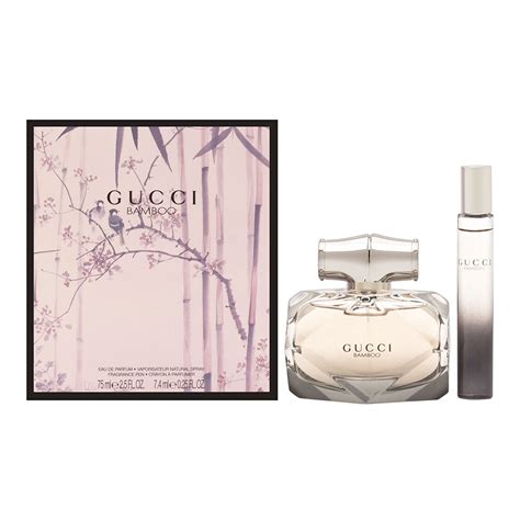 gucci bamboo 2 piece travel set|gucci bamboo gift set sale.